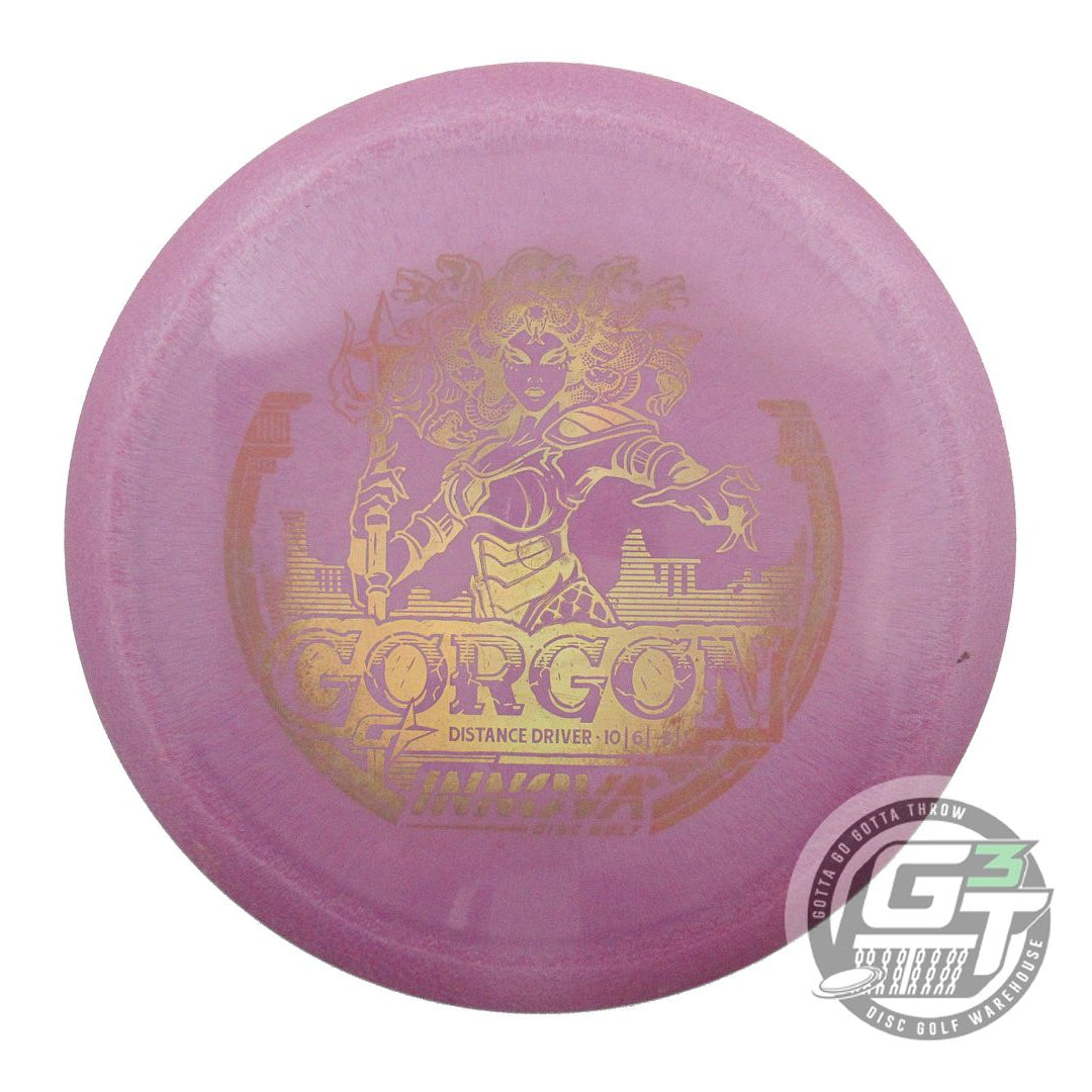 USED Innova GStar Gorgon 171g Purple Gold Holo Foil Distance Driver Golf Disc