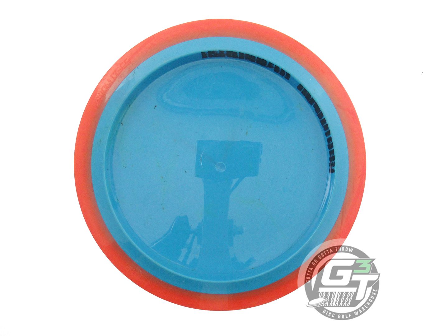 USED Axiom Discs Neutron Tantrum 171g Blue Orange Rim Distance Driver Golf Disc