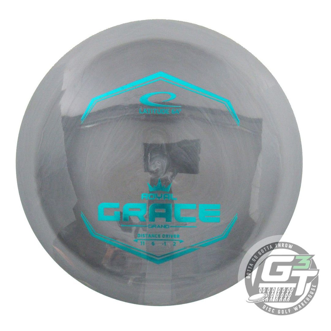USED Latitude 64 Royal Grand Grace 173g Gray Teal Foil Distance Driver Disc