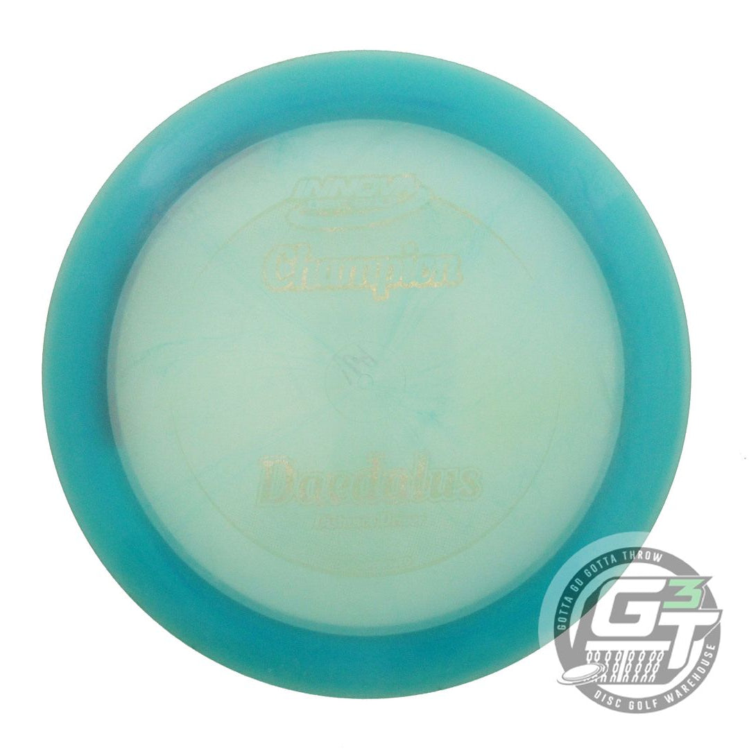 USED Innova Champion Daedalus 164g Teal Wiped Stamp Distance Driver Disc