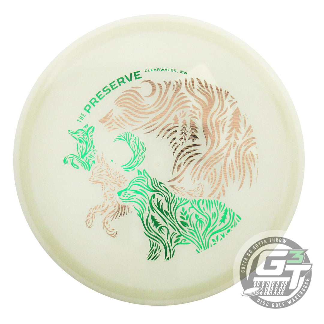 Axiom Limited Edition The Preserve Wilderness Stamp Total Eclipse Glow Proton Hex Midrange Golf Disc (Individually Listed)