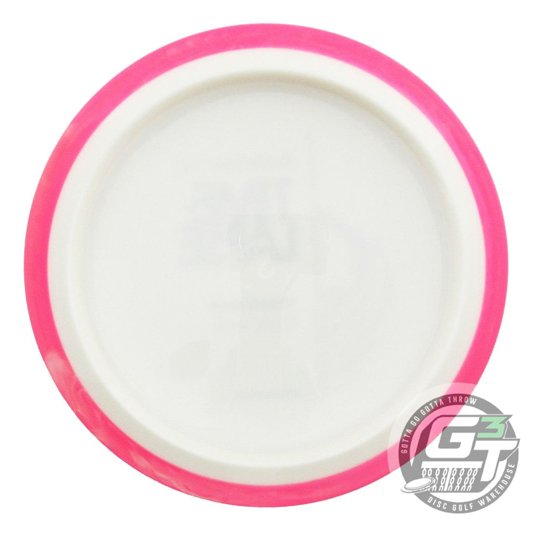 USED Axiom Discs Neutron Time Lapse 172g White Pink Rim Driver Golf Disc
