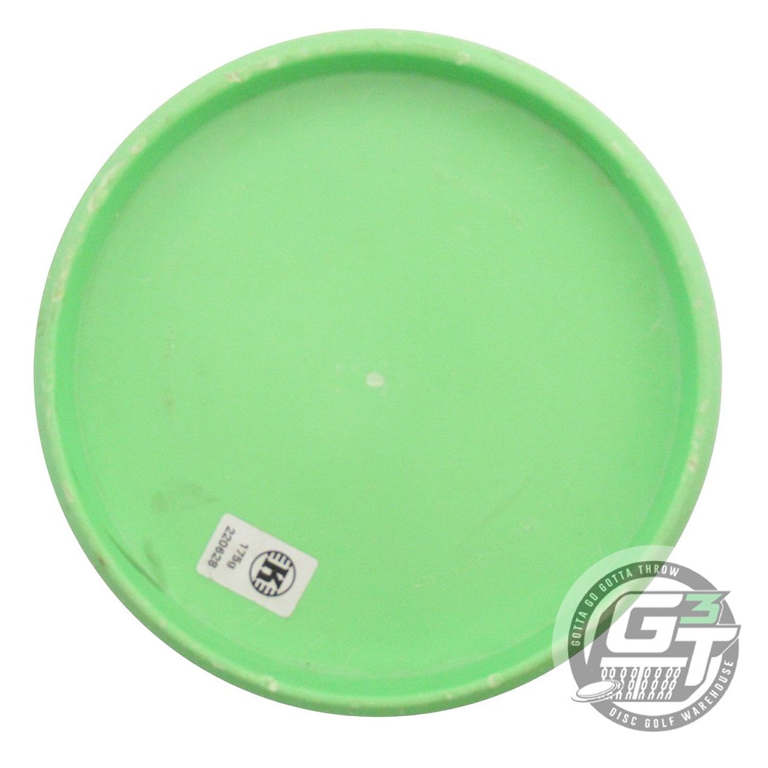 USED Kastaplast K3 Hard Reko 175g Lime Silver Foil A Putter Golf Disc