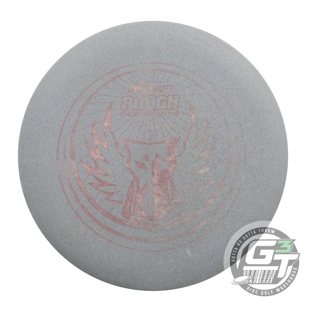 USED Discraft BRO-D Rubber Blend Roach 173g Gray Pink Shatter Putter Golf Disc