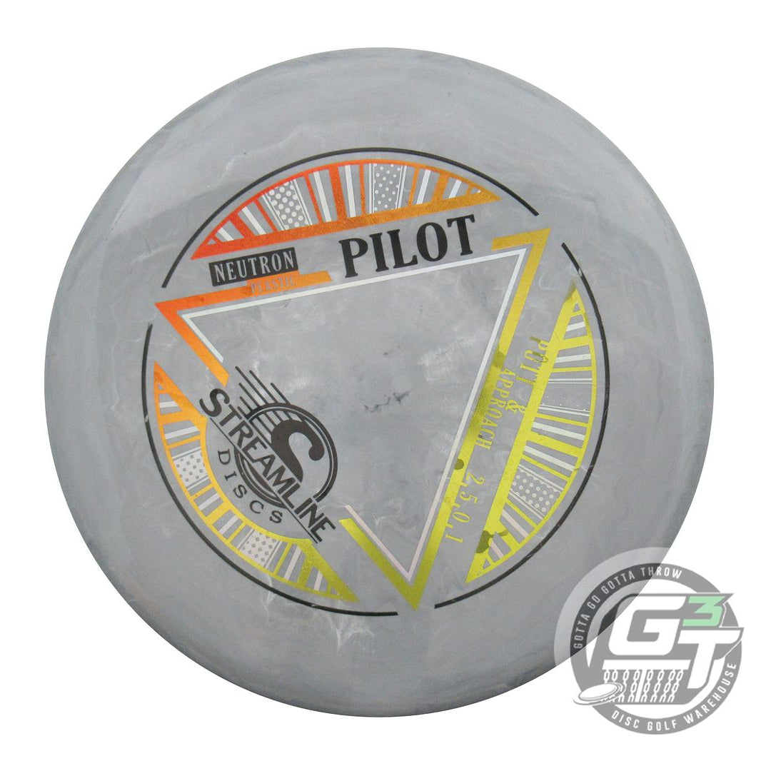 USED Streamline Discs Neutron Pilot 179g Gray Putter Golf Disc