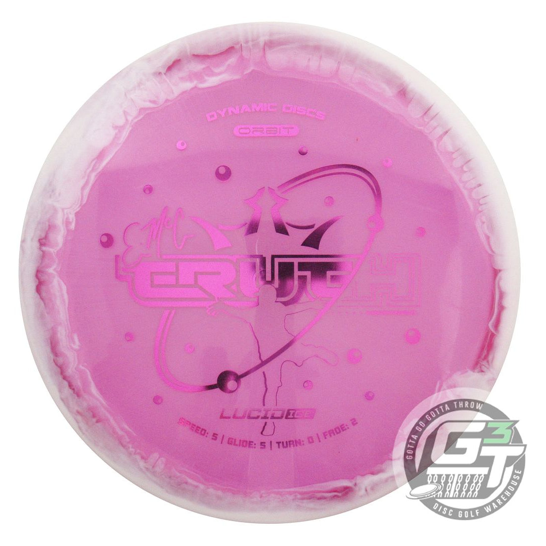NOS Dynamic Discs Lucid Ice Orbit EMAC Truth 173g Purple Midrange Golf Disc