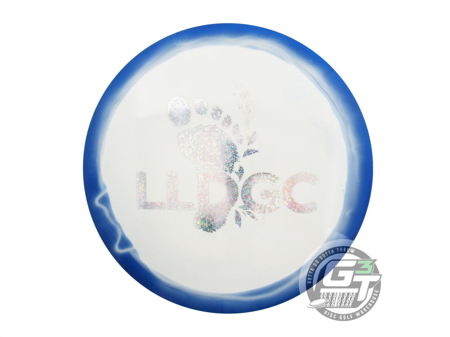 USED Dynamic Discs Fuzion Orbit Trespass 169g Blue-White Distance Driver Disc