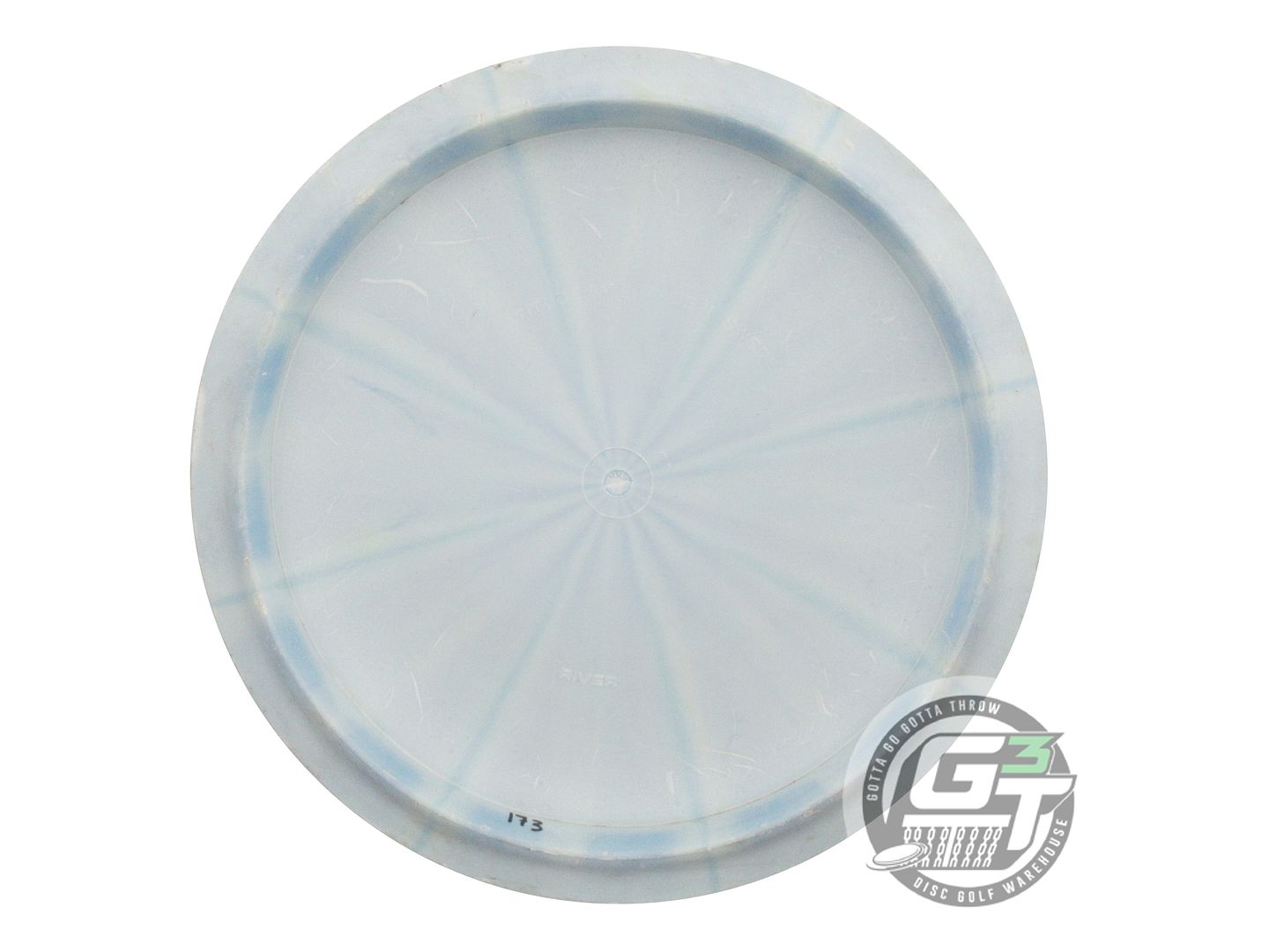 USED Latitude 64 Retro Burst River 173g Sky Blue Silver Foil Fairway Driver Disc