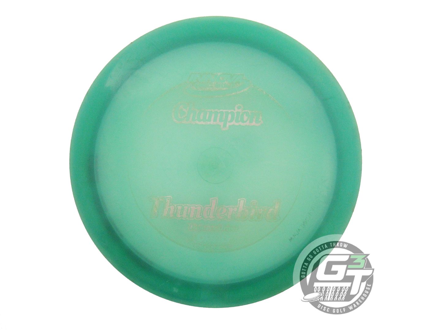 USED Innova Champion Thunderbird 163g Green Silver Stamp Distance Driver Disc