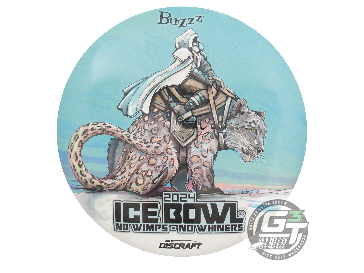 NOS Discraft SuperColor ESP Buzzz 174g 2024 ICE BOWL Midrange Disc