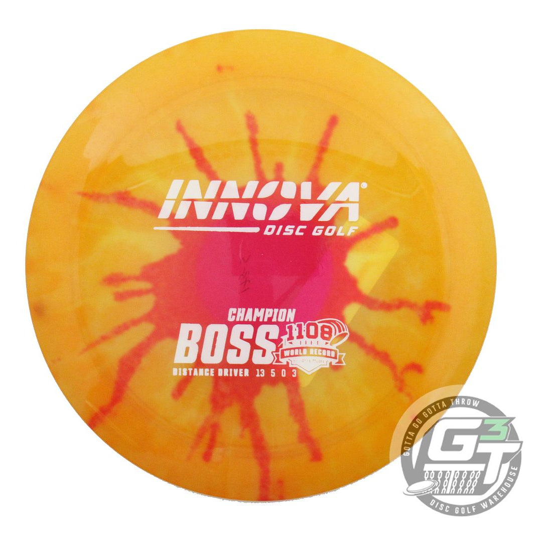 Innova I-Dye Champion Boss Distance Driver Golf Disc (Individually Listed)