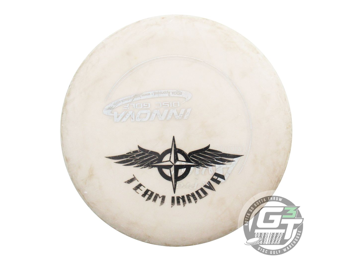 USED TEAM Innova R-Pro Aviar 170g White Silver Holo Foil Putter Golf Disc