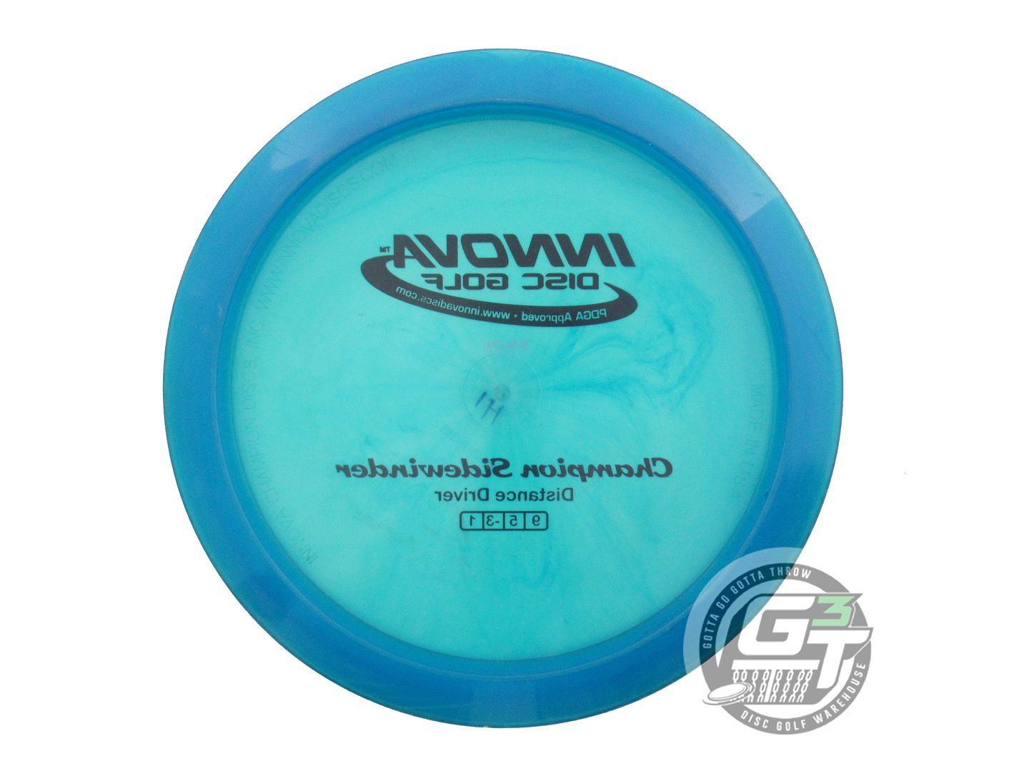 USED Innova Champion Sidewinder 171g Blue Black Stamp Distance Driver Golf Disc