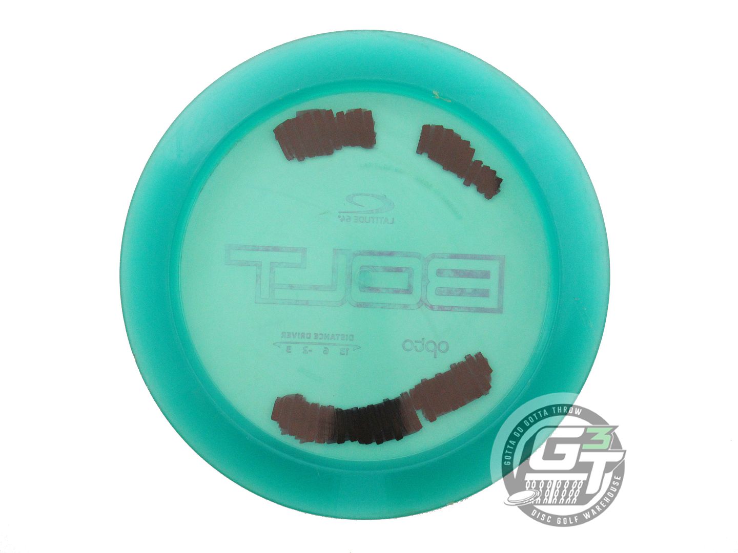 USED Latitude 64 Opto Bolt 173g Seafoam Wiped Stamp Distance Driver Golf Disc
