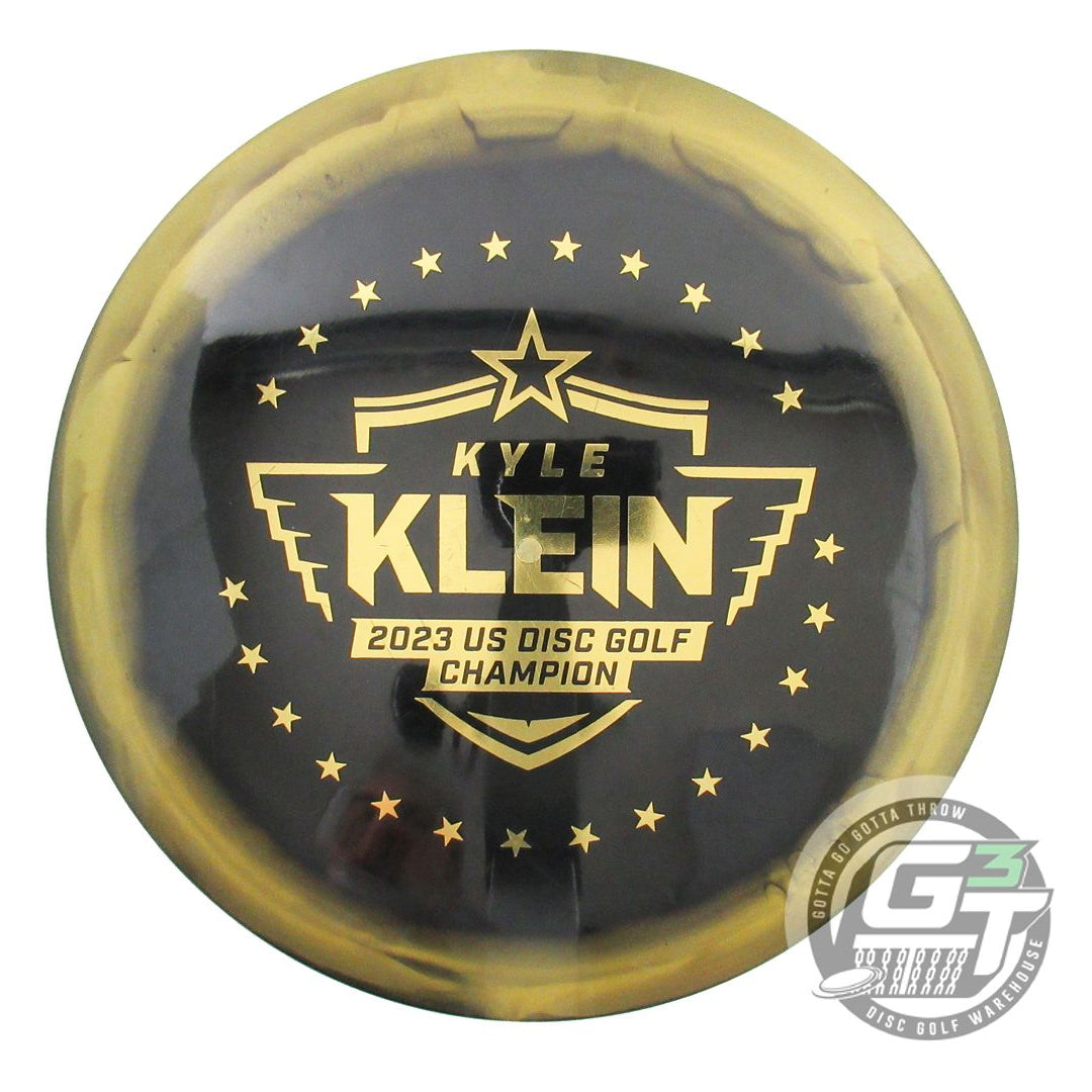 USED DiscMania Golden Horizon S-Line Vanguard 173g Gold-Black Driver Golf Disc