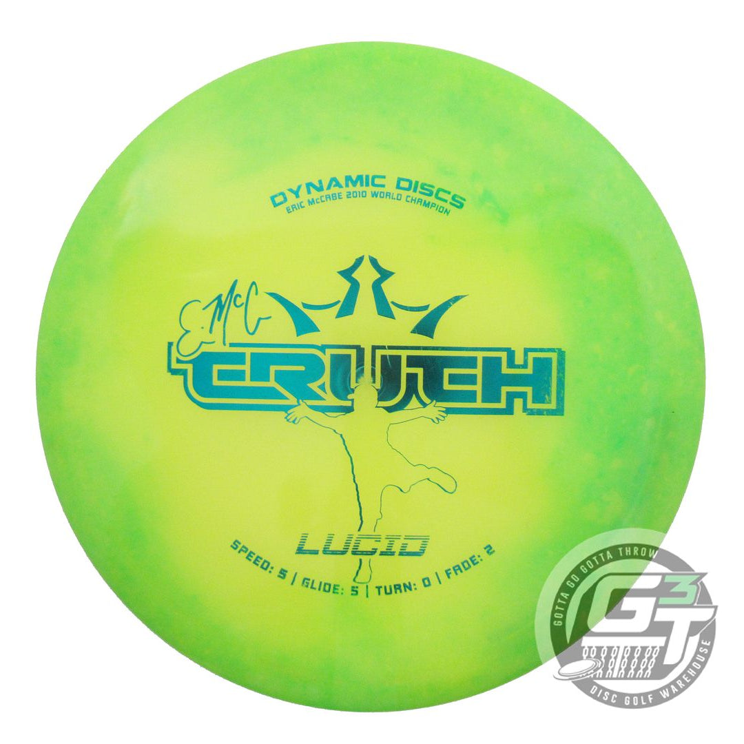 USED Dynamic Discs Lucid EMAC Truth 169g Lime HOME DYED Midrange Golf Disc
