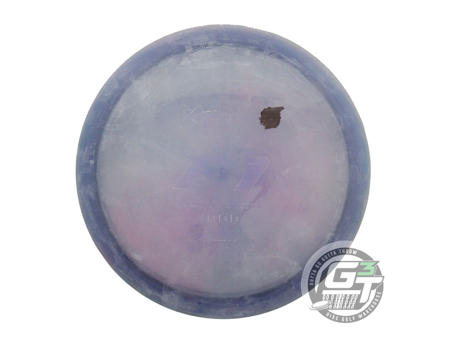 USED Prodigy Discs 750 F1 172g Purple Wiped Stamp CHALKY Fairway Driver Disc