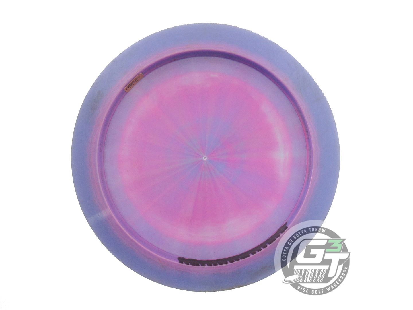 USED Discraft ESP Crank 177g Purple Gold Glitter Foil Distance Driver Golf Disc