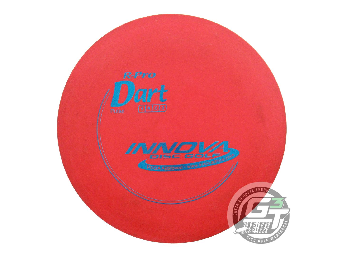 USED Innova R-Pro Dart 171g Red Blue Foil Putter Golf Disc