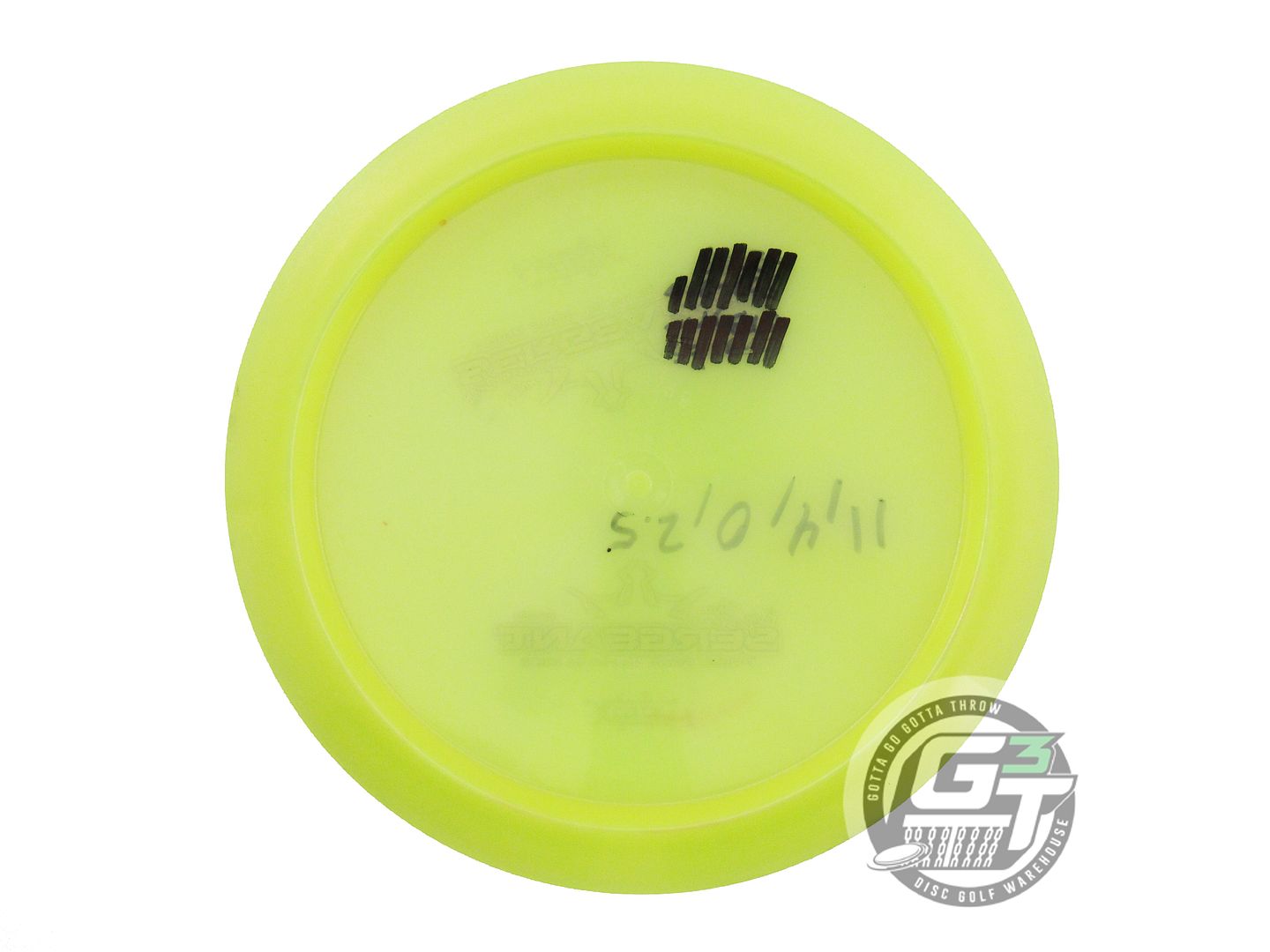 USED Dynamic Discs X-OUT Glimmer Lucid-X Sergeant 171g Yellow Driver Golf Disc
