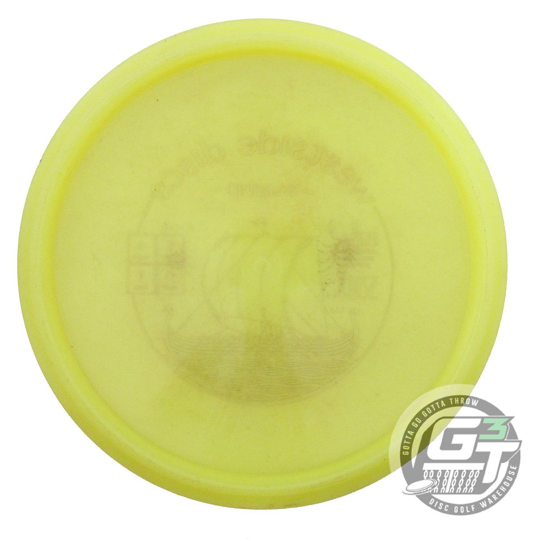 USED Westside Discs VIP Warship 174g Yellow Red Foil Midrange Golf Disc