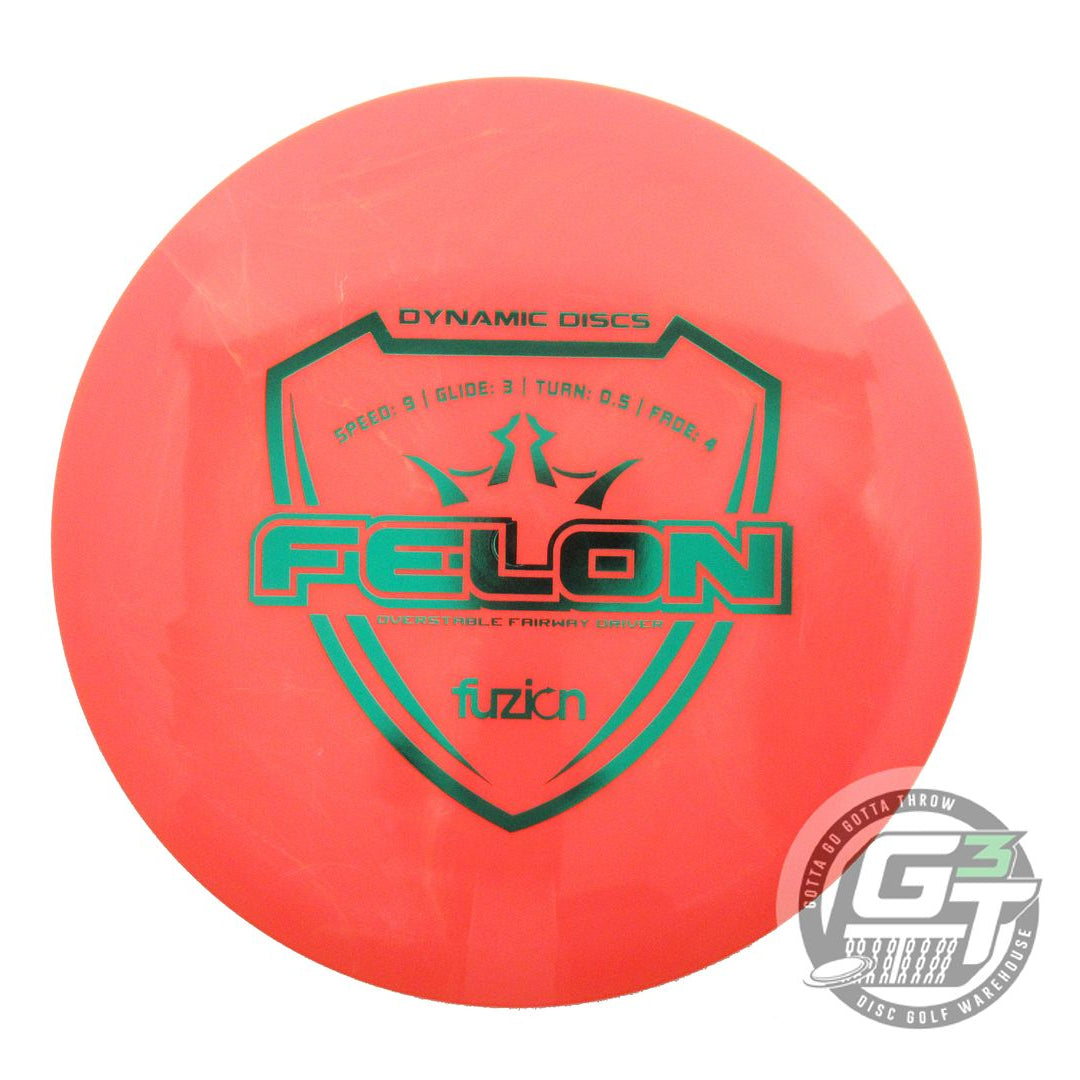 Dynamic Discs Fuzion Felon Fairway Driver Golf Disc (Individually Listed)