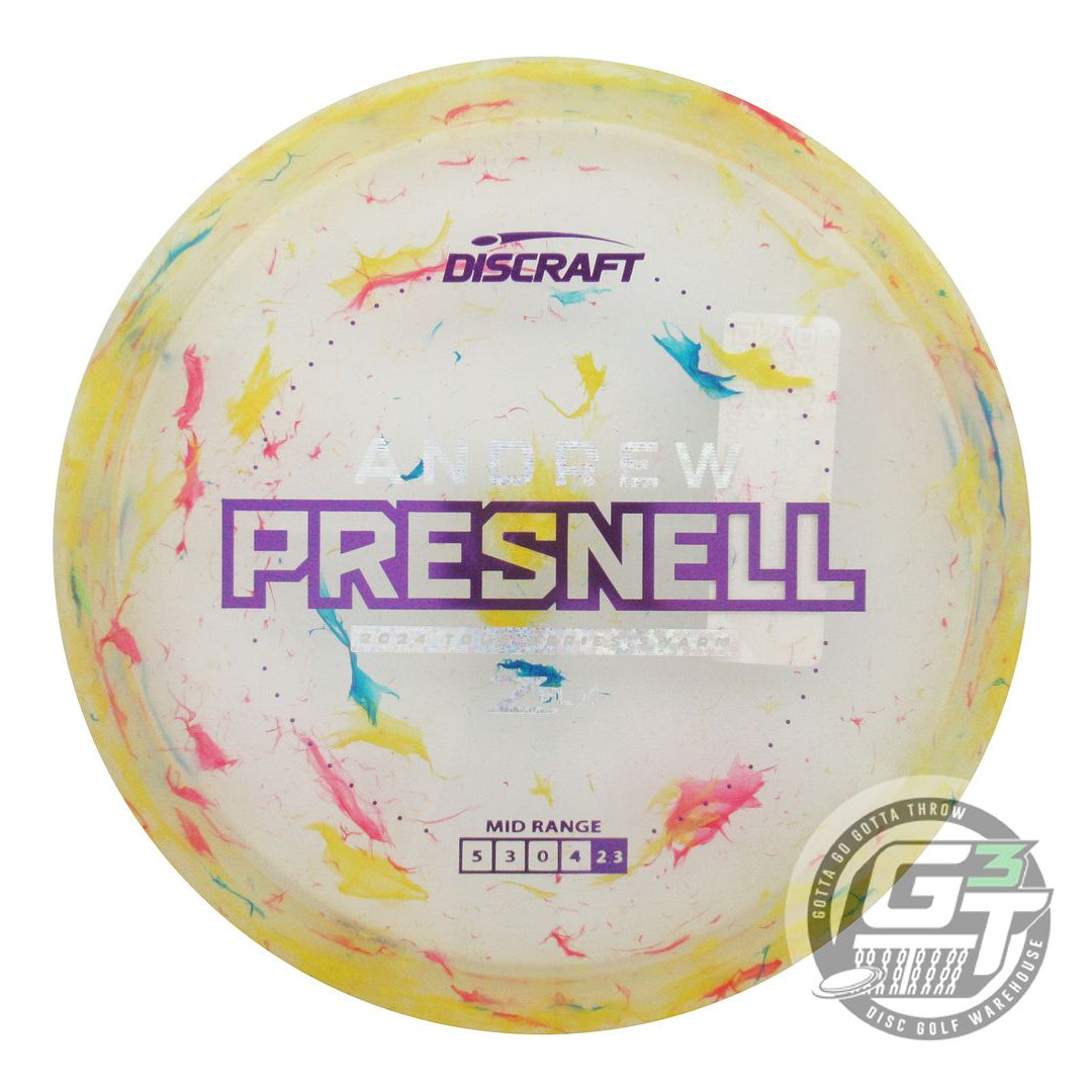 Discraft Limited Edition 2024 Tour Series Andrew Presnell Jawbreaker Elite Z FLX Swarm Midrange Golf Disc (Individually Listed)