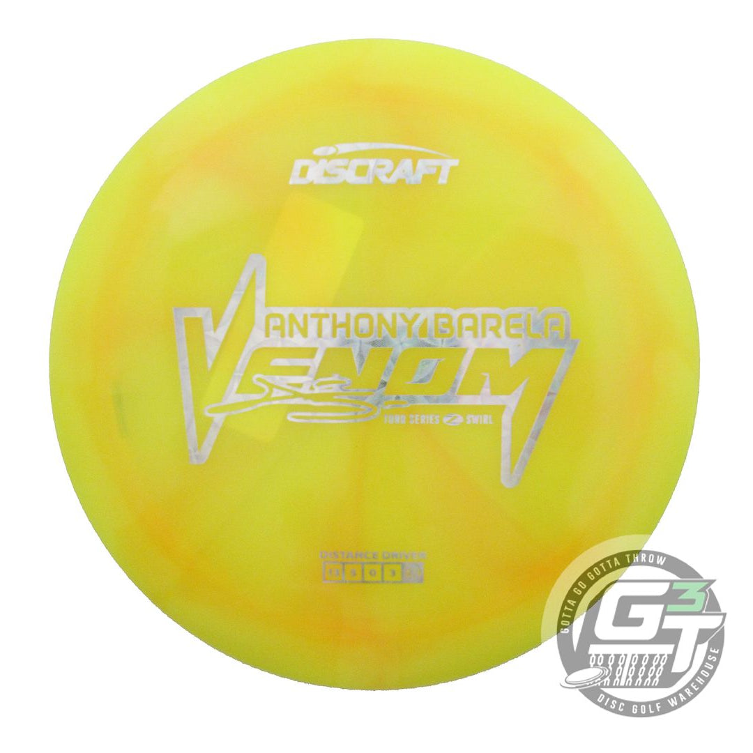 Discraft Limited Edition 2025 Tour Series Anthony Barela Swirl Elite Z Venom Distance Driver Golf Disc (Individually Listed)
