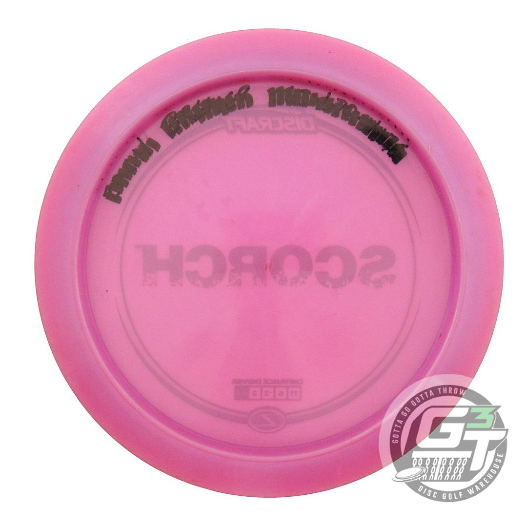 USED Discraft Z Scorch 174g Lilac Copper Foil Distance Driver Golf Disc