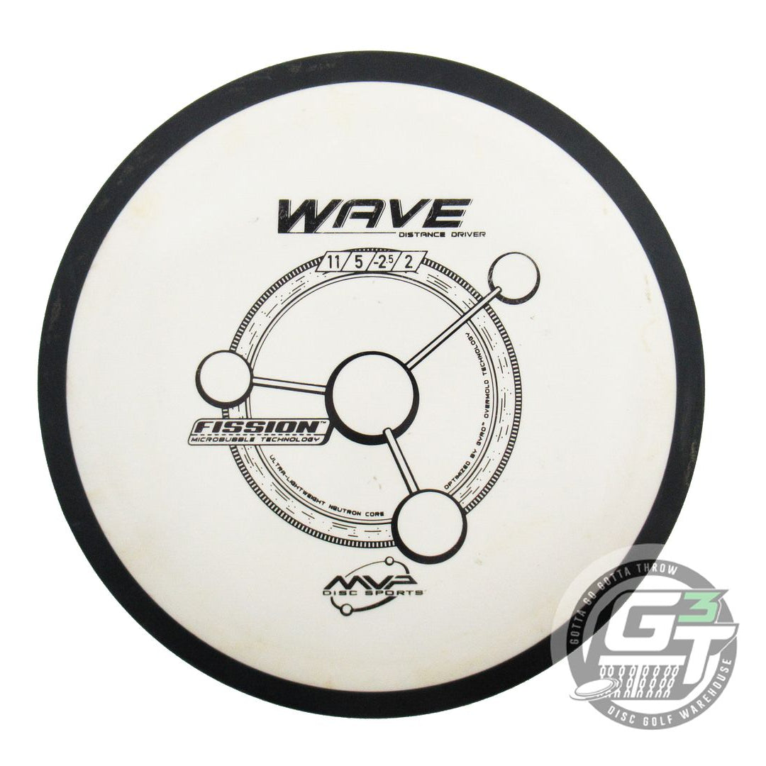 USED MVP Disc Sports Fission Wave 173g White Distance Driver Golf Disc
