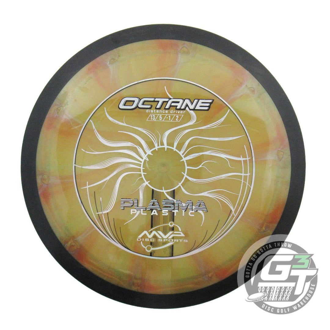 USED MVP Disc Sports Plasma Octane 174g Gold-Orange Distance Driver Golf Disc