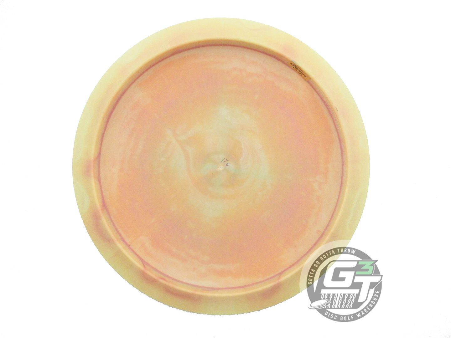 NOS Discraft ESP Undertaker 176g Yellow Black Stamp Distance Driver Golf Disc