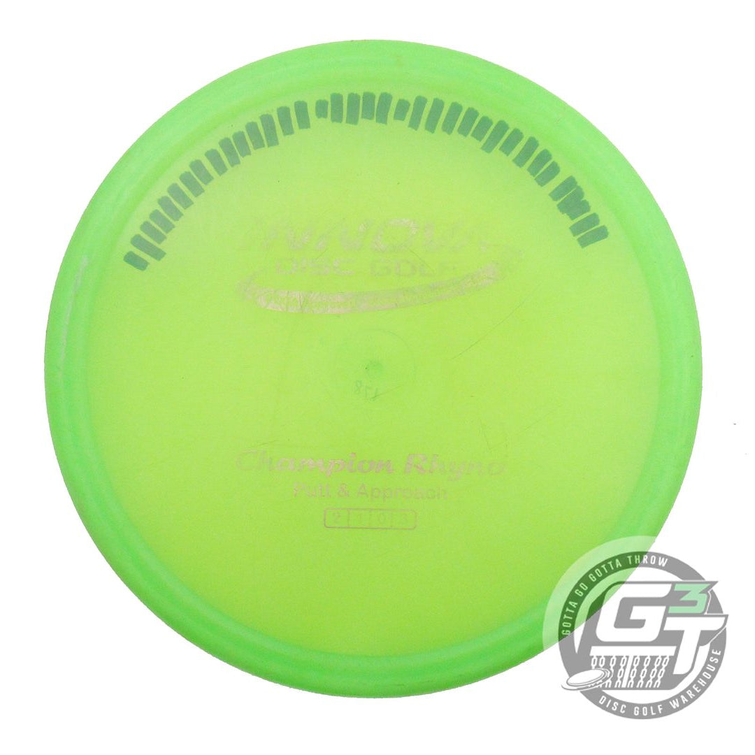 USED Innova Champion Rhyno 178g Lime Gold Foil Putter Golf Disc