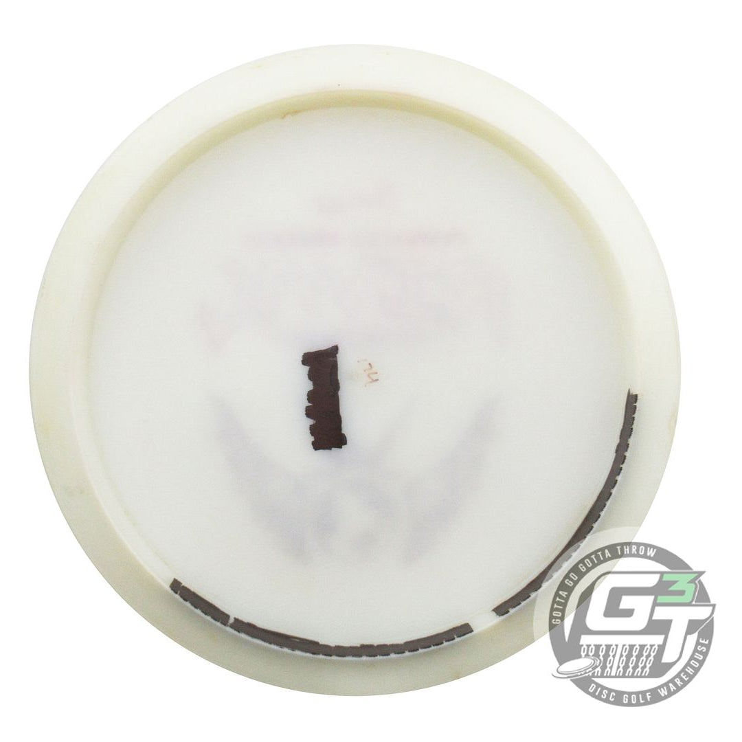 USED Legacy Discs Pinnacle Rival 174g White Pink & Brown Foil Driver Golf Disc