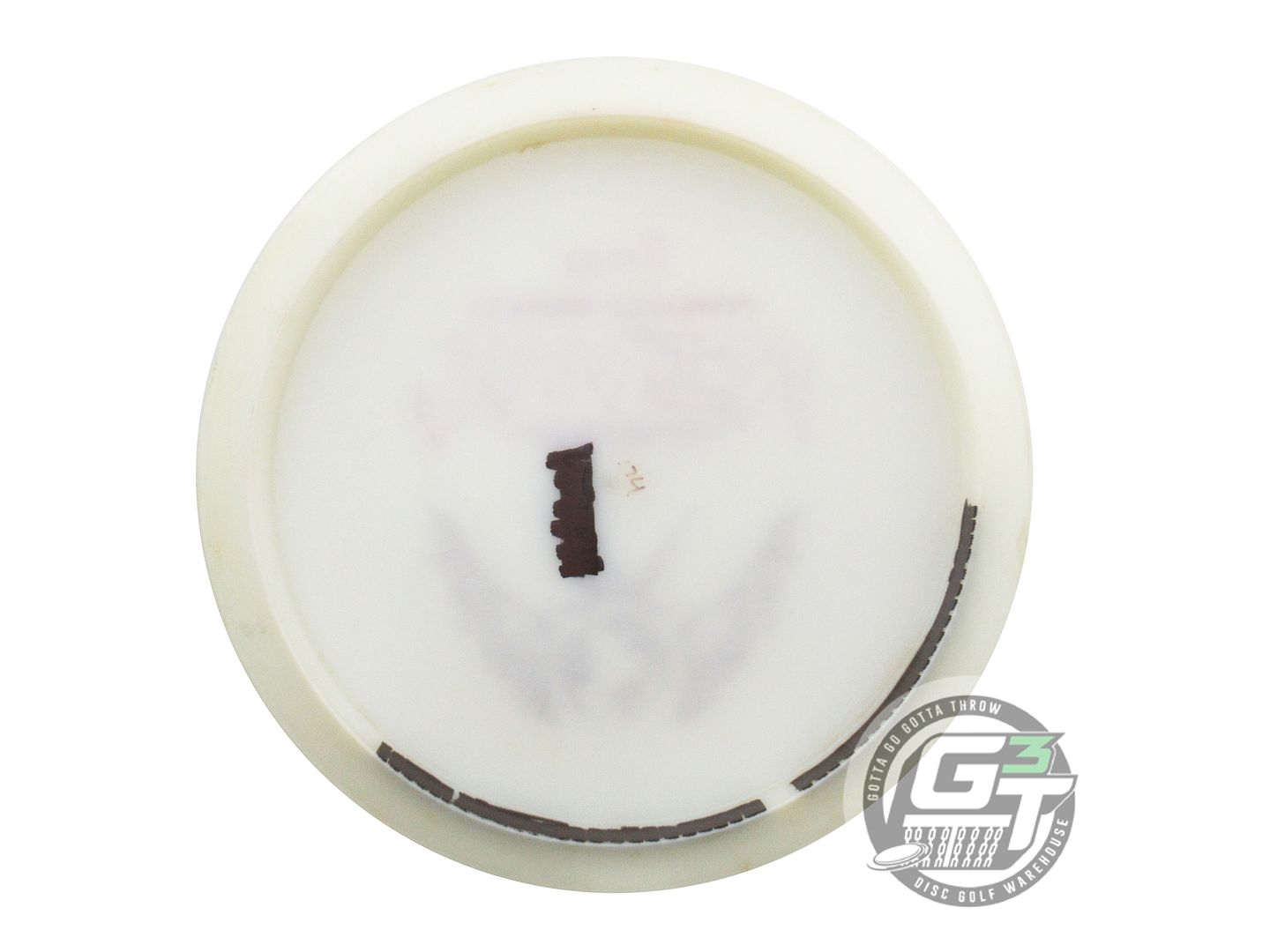 USED Legacy Discs Pinnacle Rival 174g White Pink & Brown Foil Driver Golf Disc