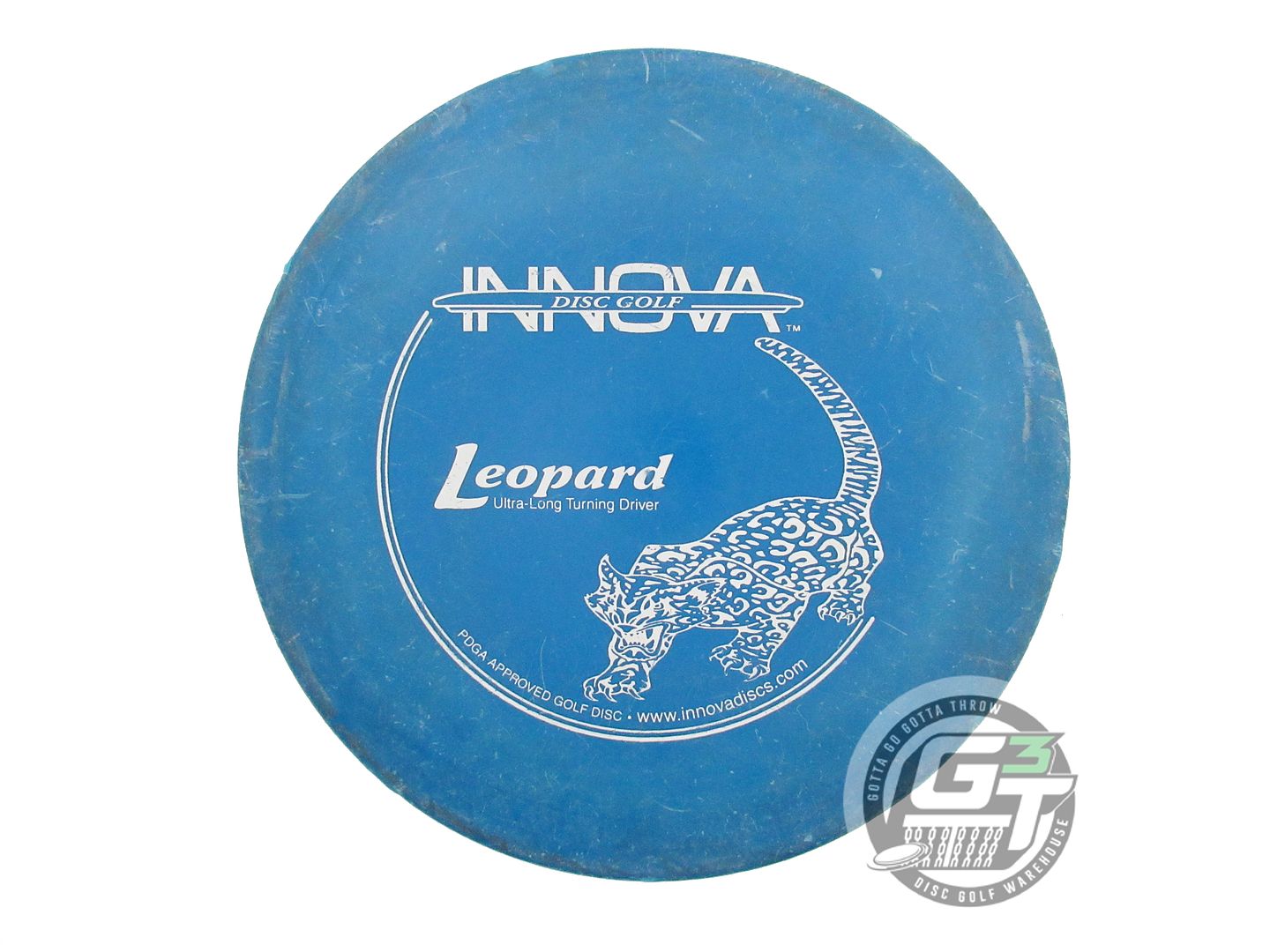 USED Innova DX Leopard 173g Blue White Stamp PFN Fairway Driver Golf Disc