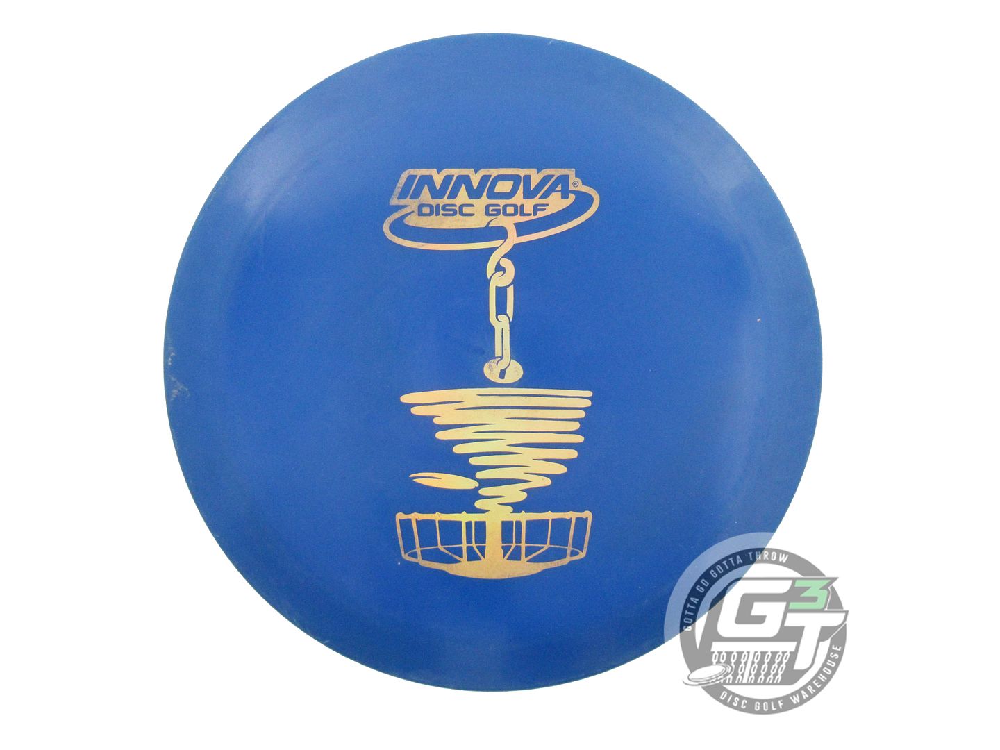 USED Innova Star Firebird 175g Blue Gold Holo Foil Distance Driver Golf Disc