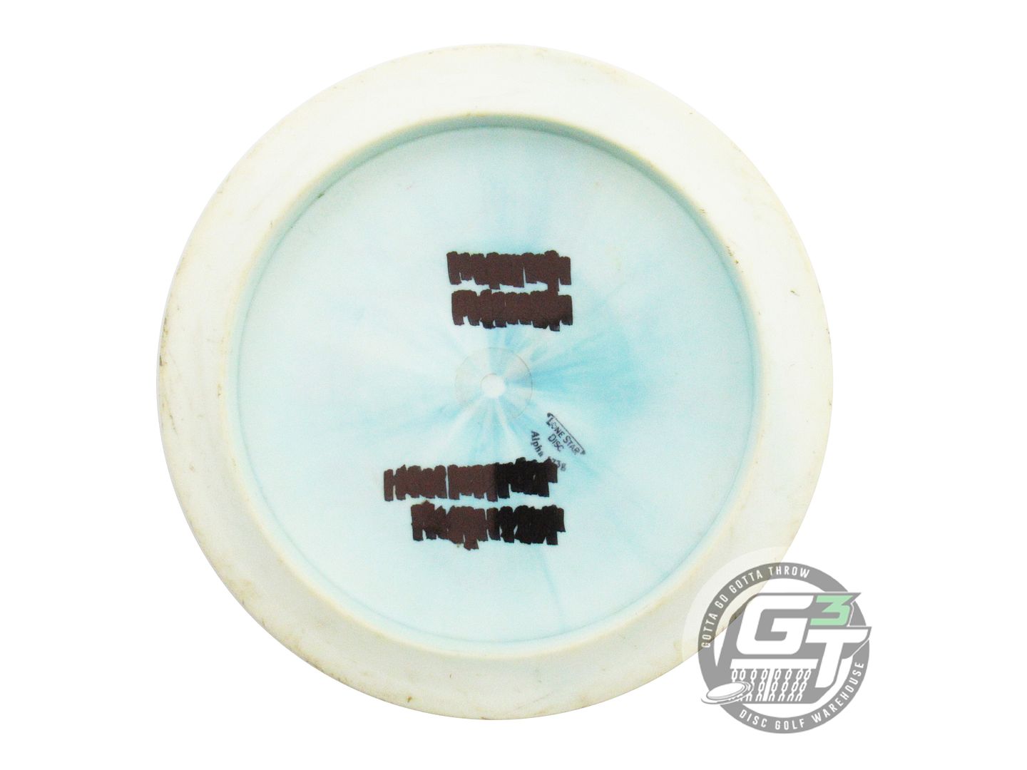 USED Lone Star Alpha Bayonet 173g White-Blue Red Foil Distance Driver Golf Disc