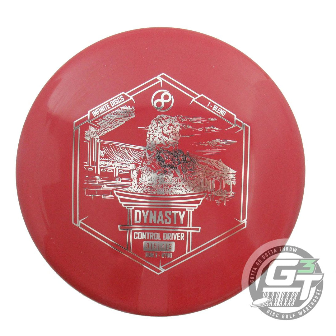 Infinite Discs I-Blend Dynasty Fairway Driver Golf Disc (Individually Listed) - Gotta Go Gotta Throw
