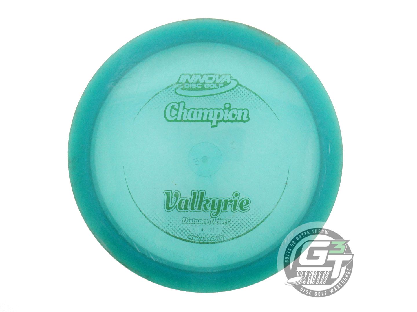 USED Innova Champion Valkyrie 171g Teal Green Foil Distance Driver Golf Disc