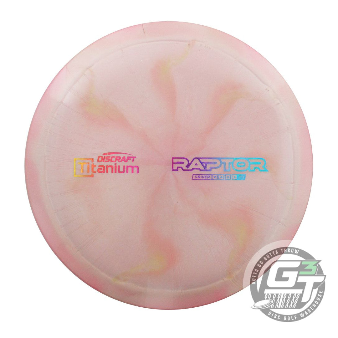 Discraft Titanium Raptor Distance Driver Golf Disc (Individually Listed)