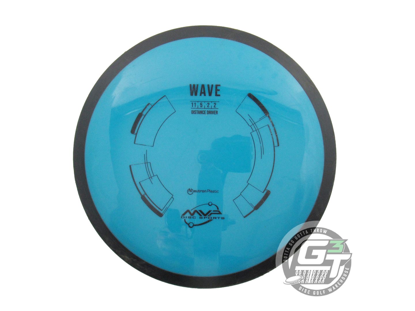 USED MVP Disc Sports Neutron Wave 168g Teal Distance Driver Golf Disc
