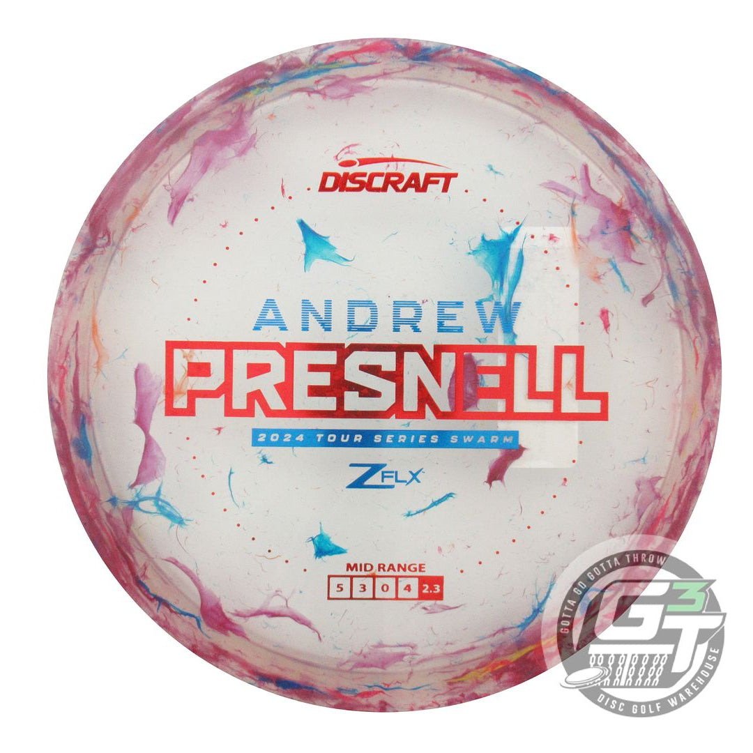 Discraft Limited Edition 2024 Tour Series Andrew Presnell Jawbreaker Elite Z FLX Swarm Midrange Golf Disc (Individually Listed)