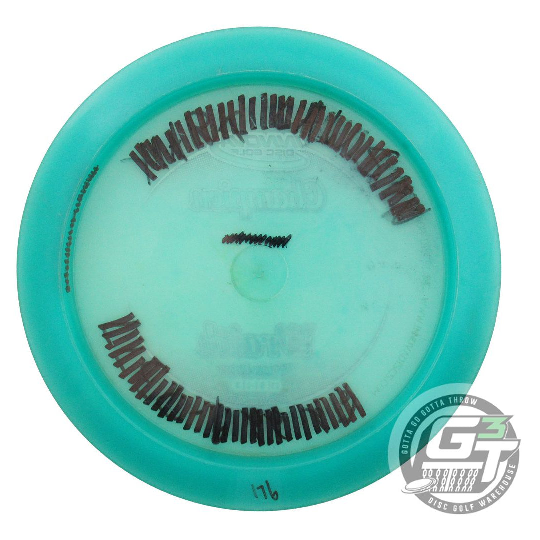 USED Innova Champion Wraith 176g Seafoam Reptile Foil Distance Driver Golf Disc