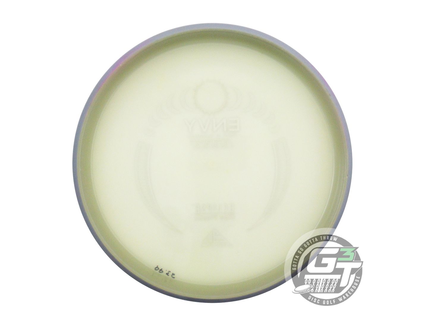 USED Axiom Discs Eclipse Proton Envy 174g Gray Rim Putter Golf Disc