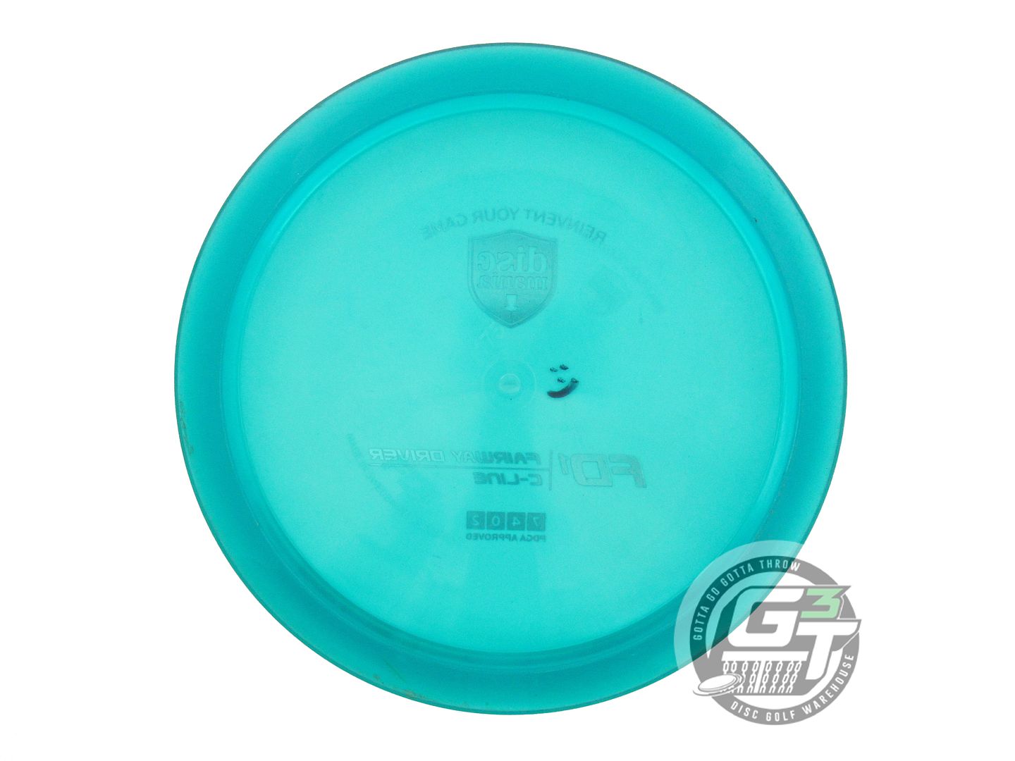 USED DiscMania C-Line FD1 175g Teal Magenta Foil Fairway Driver Golf Disc