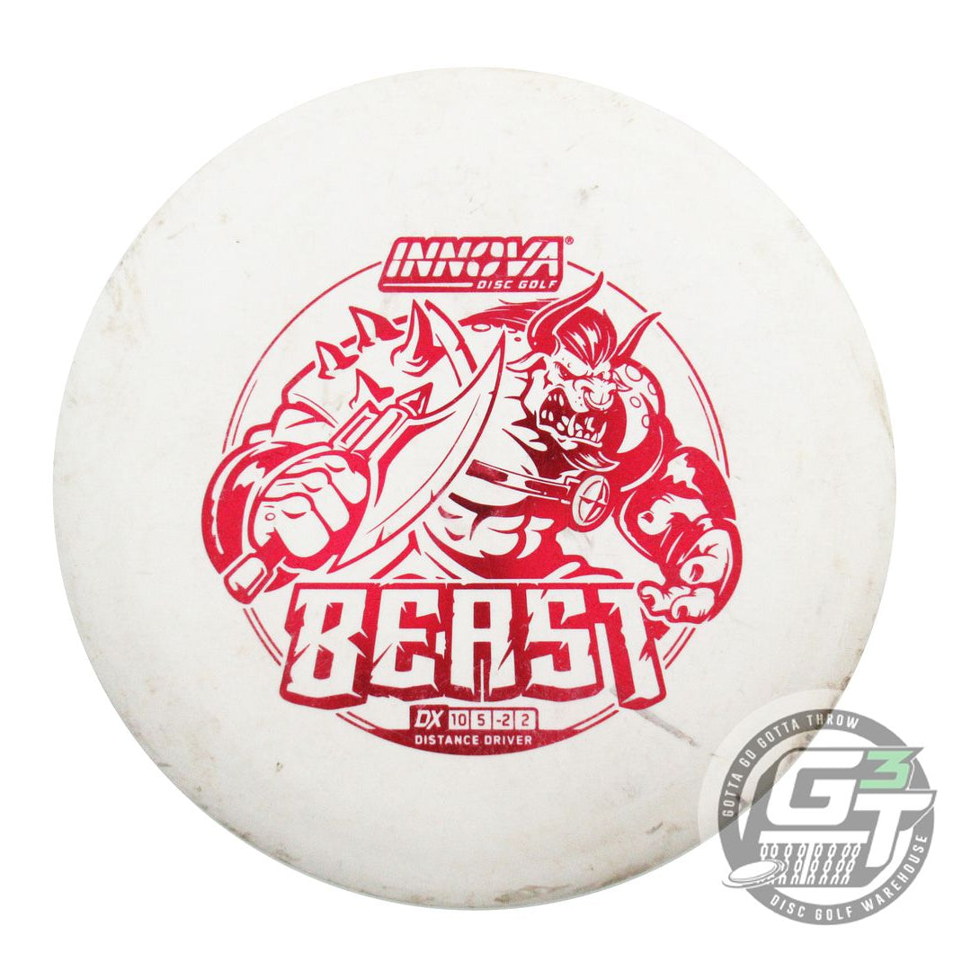 USED Innova DX Beast 175g White Red Foil Distance Driver Golf Disc
