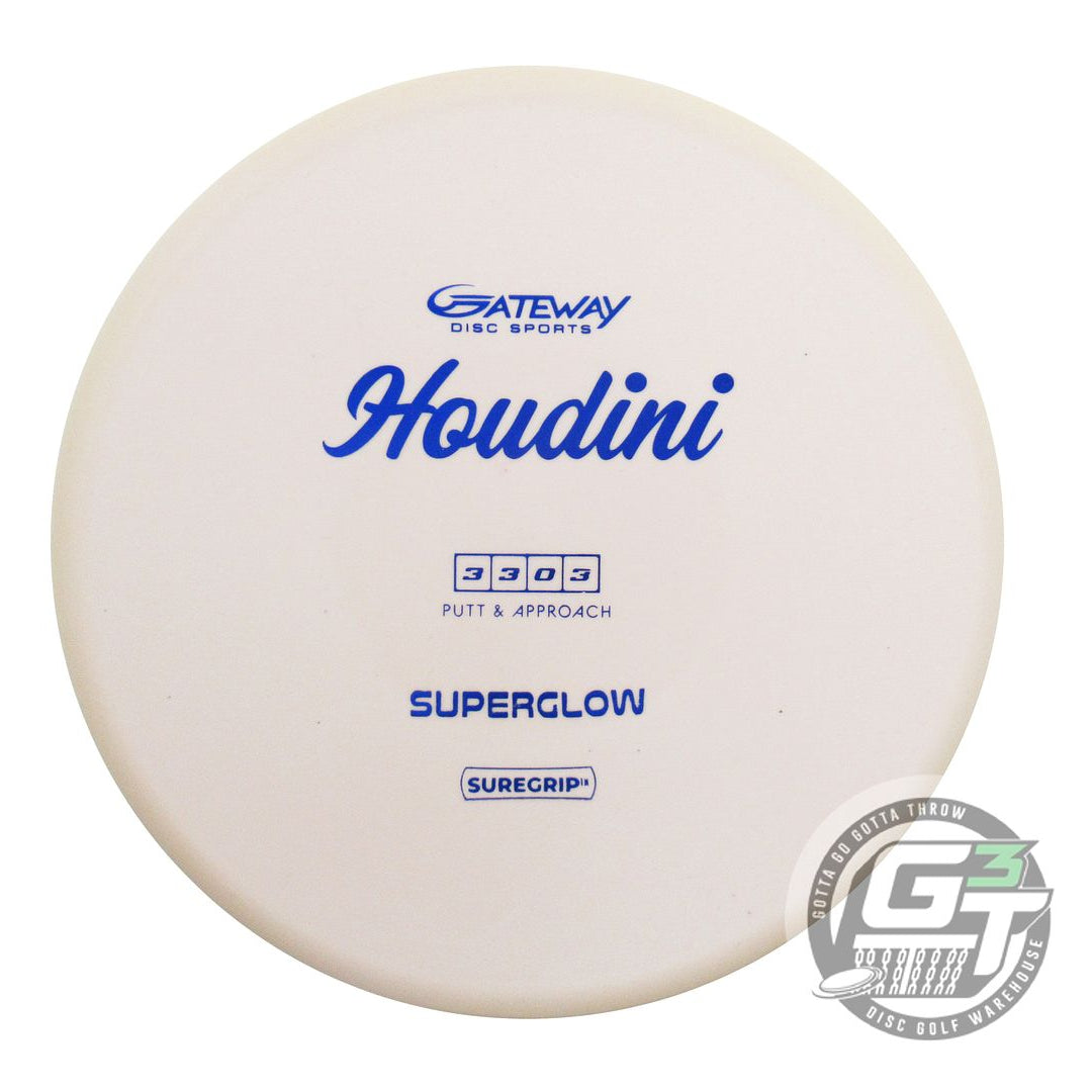 Gateway Super Glow Houdini Putter Golf Disc (Individually Listed) - Gotta Go Gotta Throw