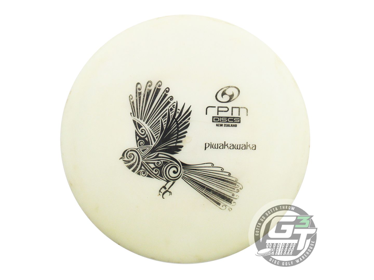 USED RPM Discs Glow Atomic Piwakawaka 177g Black Stamp Midrange Golf Disc