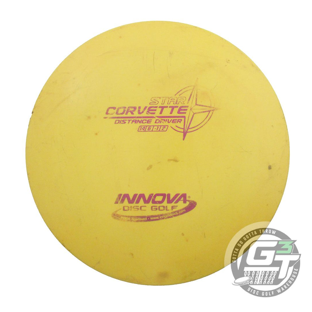 USED Innova Star Corvette 171g Yellow Magenta Foil Distance Driver Golf Disc